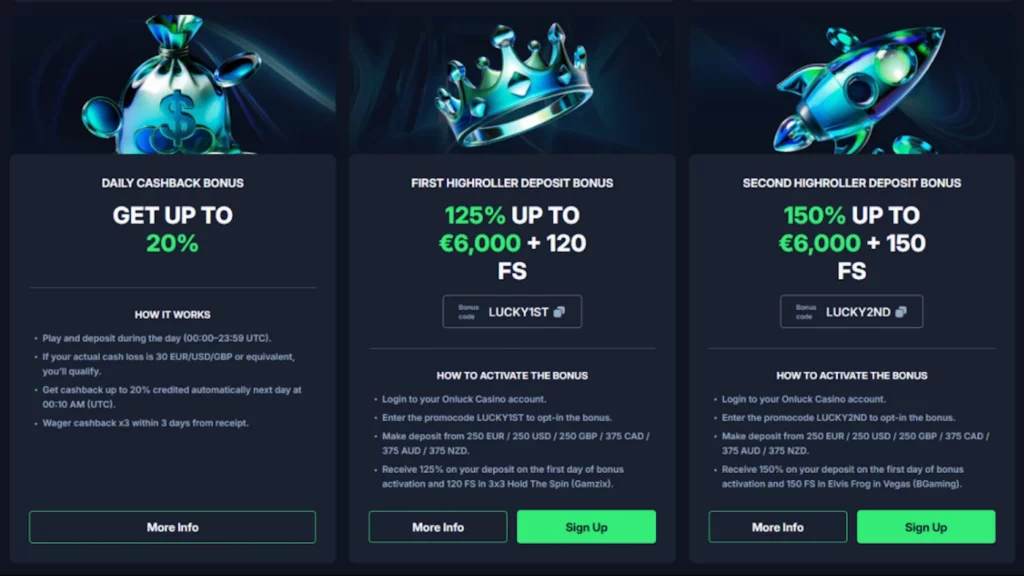 onluck-bonus